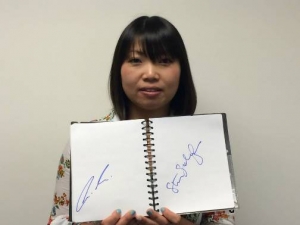 LA校留学生、堀田かなさん