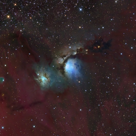 明けの明星が輝く空に　第78回　 M78星雲