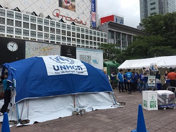 0620世界難民の日イベント＠渋谷_©国連UNHCR協会 - コピー