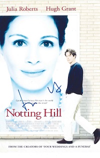 Notting Hill Poster-HG autograph
