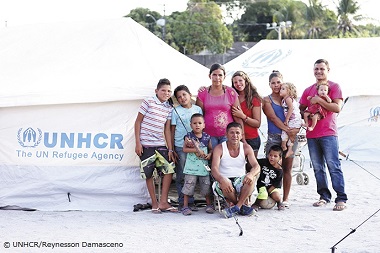 Brazil. Venezuelans are relocated to the Jardim Floresta shelter